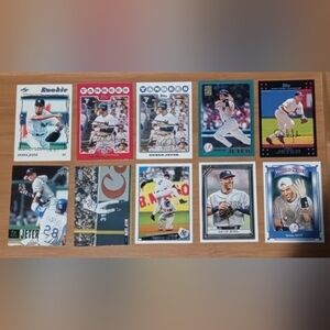 Derek Jeter Baseball Card Lot